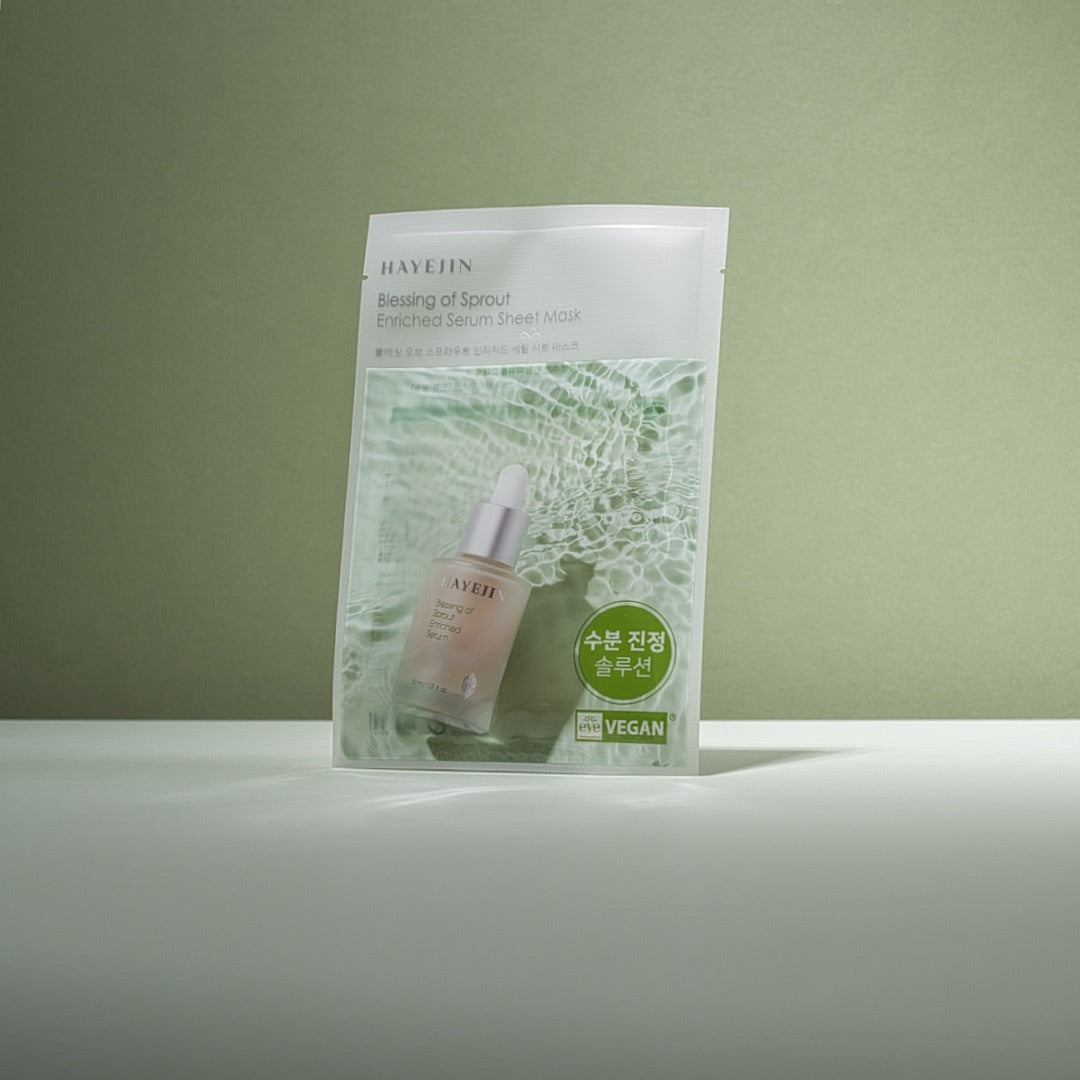 Vyživujúca pleťová plátienková maska