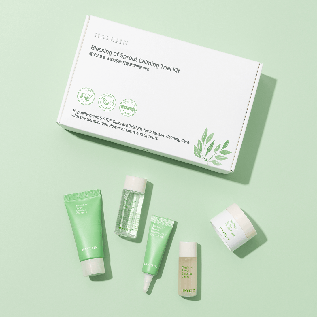 Upokojujúci set na skúšku