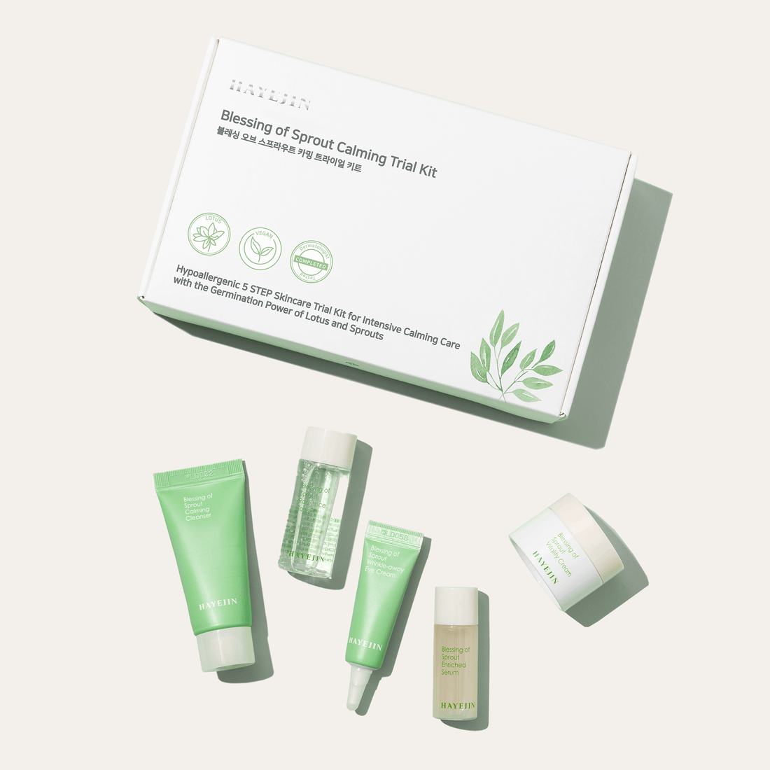 Upokojujúci set na skúšku