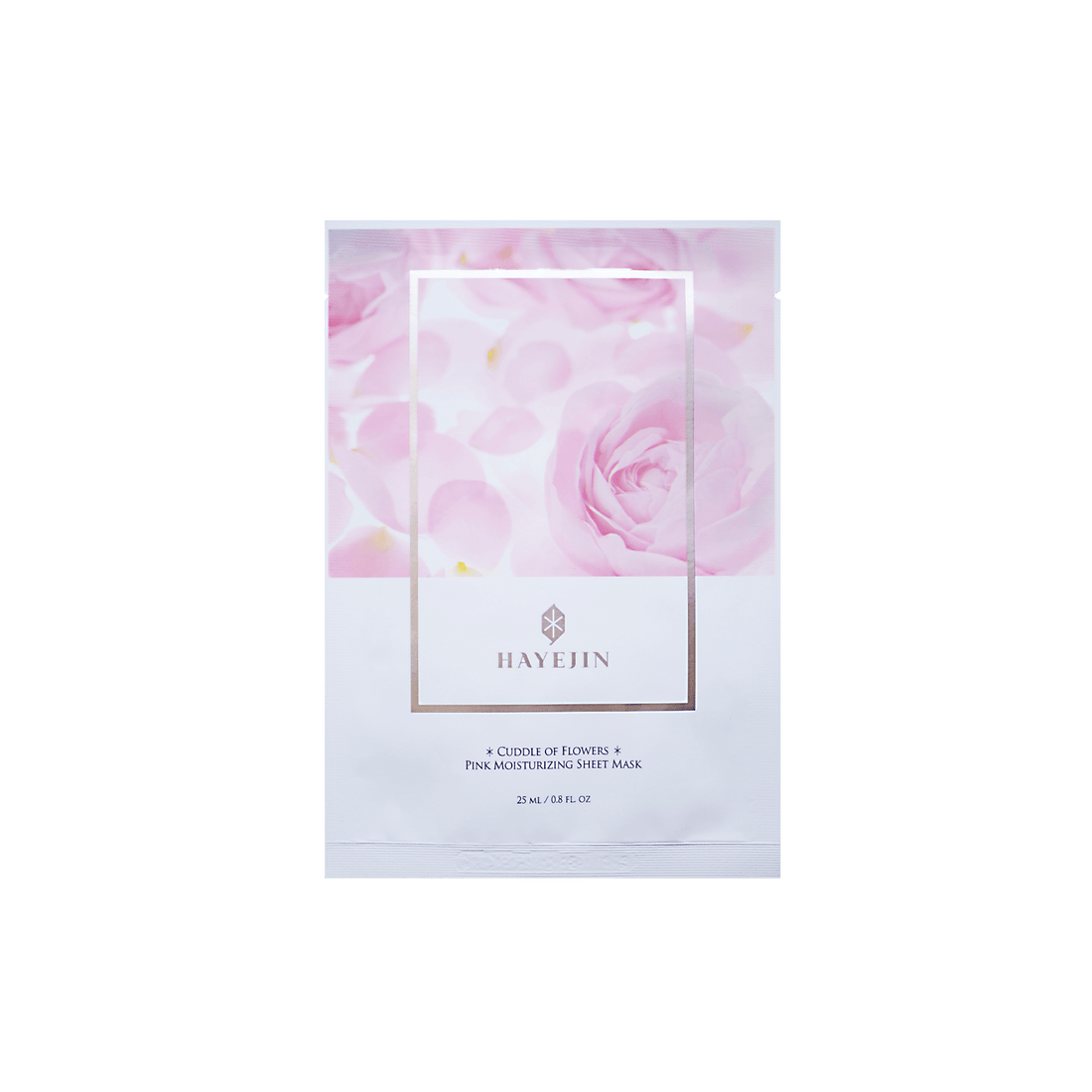 Hydratačná pleťová plátienková maska s damašskou ružou