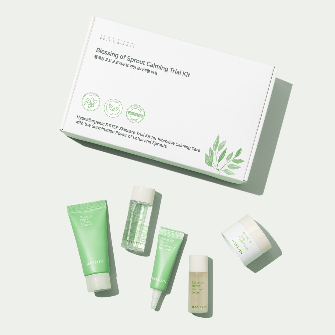 Upokojujúci set na skúšku